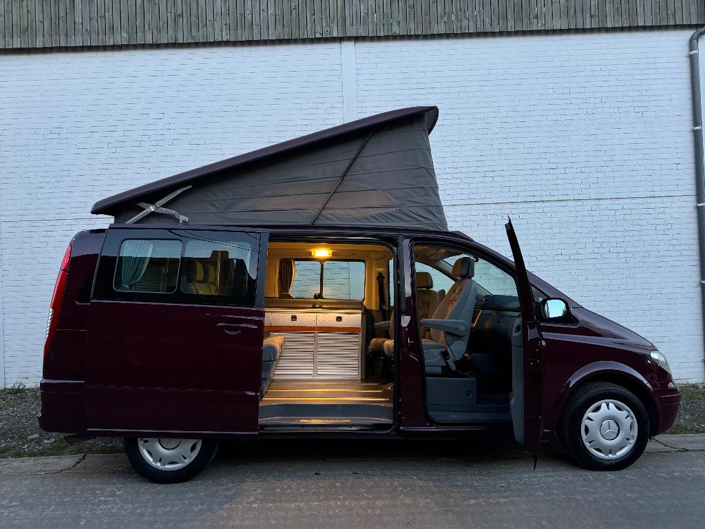 Mercedes 2.2 Marco Polo 5 PL‼️ Airco Webasto GARANTIE 12 M., Caravanes & Camping, Camping-cars, Jusqu'à 5, Réfrigérateur, Boîte manuelle