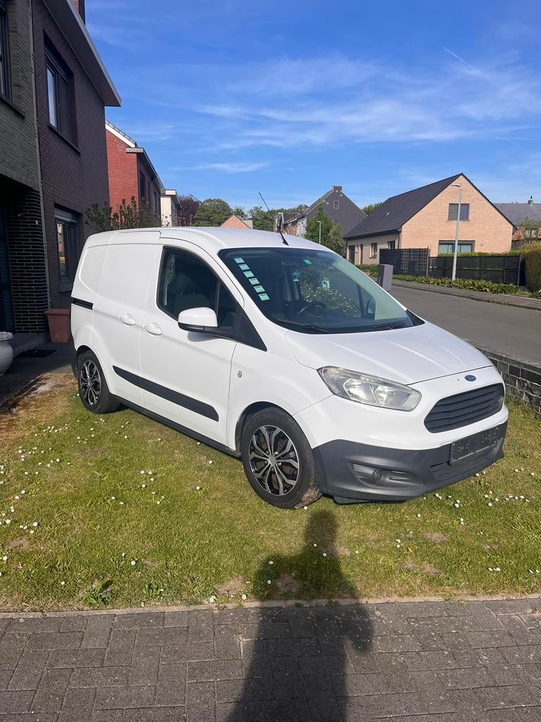 Transit Courier EcoBoost – NIEUWE motor – Geen kosten!, Autos, Euro 5, 998 cm³, 4 portes, Noir