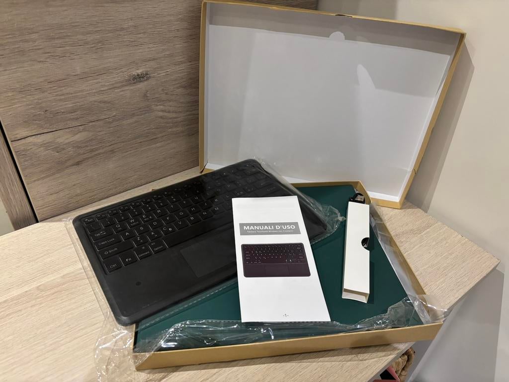 Ipad Pro 13 hoes met klavier, Computers en Software, 13 inch of meer, Ipad Pro 13, Nieuw, Bescherming voor- en achterkant