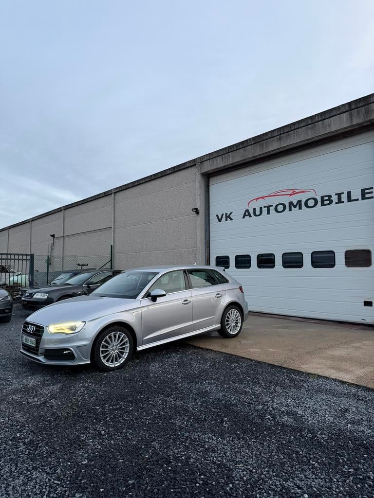 AUDI A3 1.4 CNG ESSENCE 81 KW 2016, Auto's, 4 cilinders, CNG (Aardgas), Leder, 5 deurs