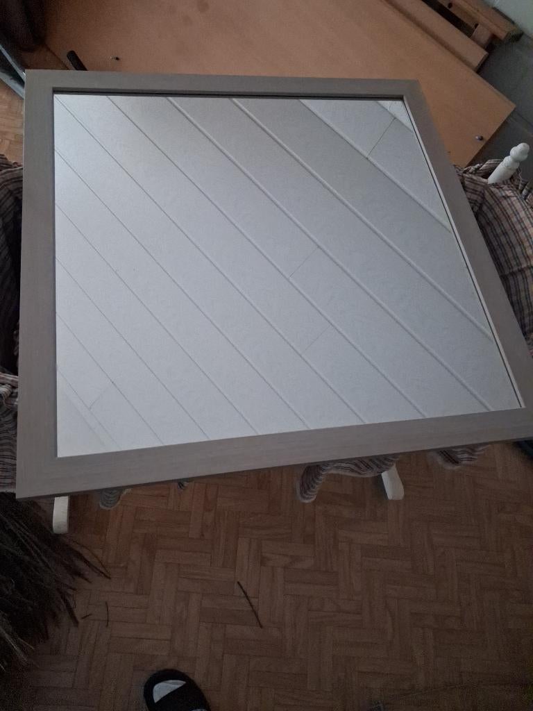 spiegel vierkant, Ophalen, Gebruikt, Vierkant, 75 tot 100 cm
