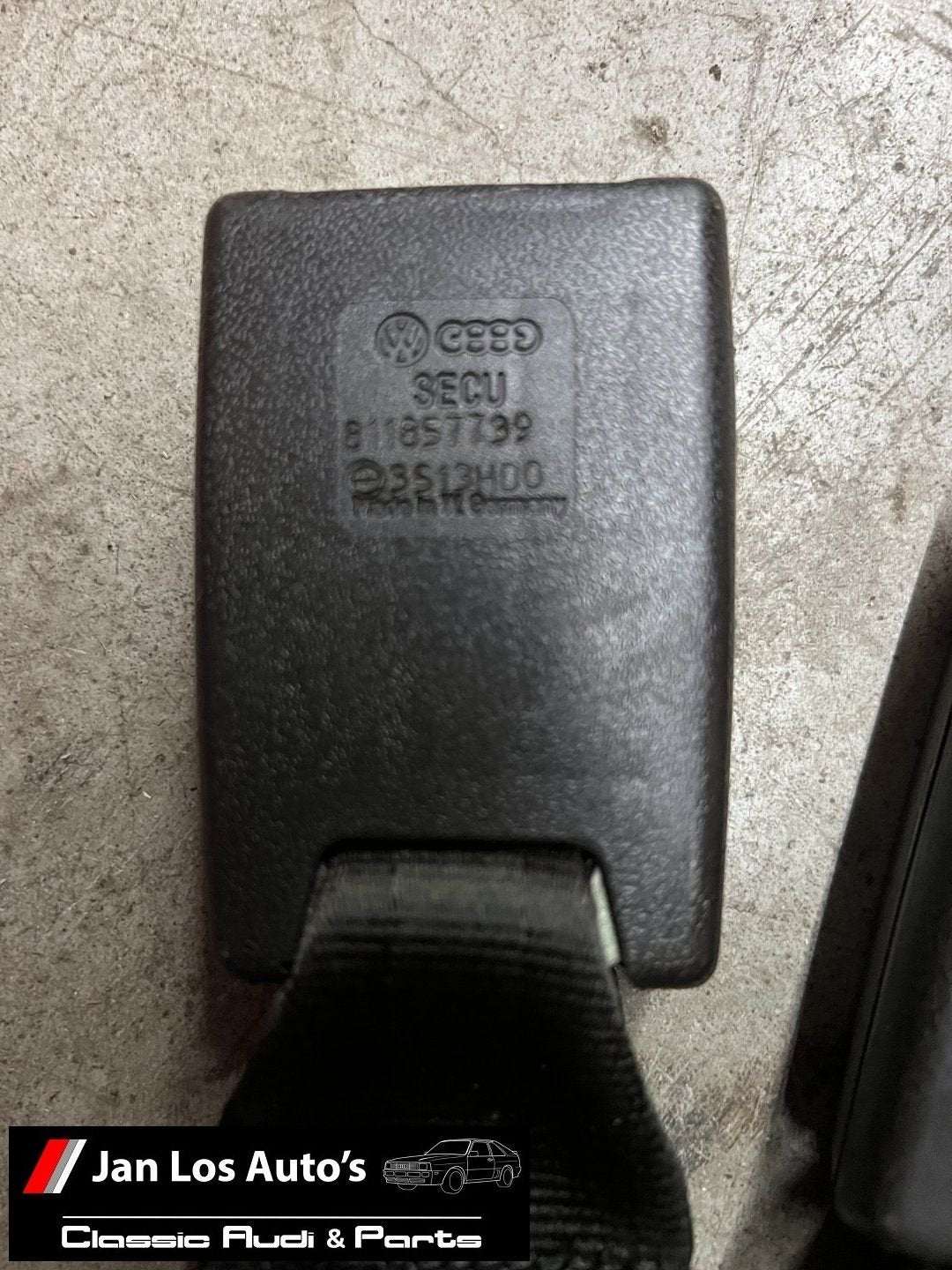 Audi coupe B2 typ 85 gordelset veiligheidsgordel, -, Origine de la pièce connue, Audi, Utilisé