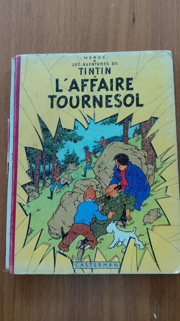 De zaak Tournesol, Kuifje, Hergé. LEEUW 1956, Boeken, Ophalen
