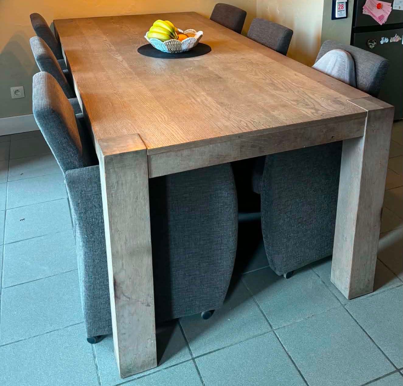 Volledige eetkamer, Huis en Inrichting, Ophalen, Gebruikt
