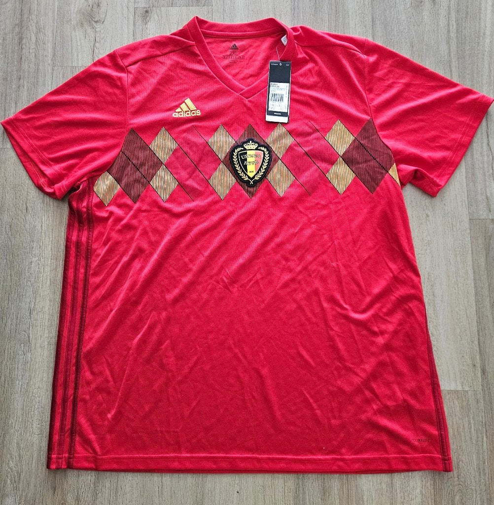 Maillot de foot Coupe du monde 2018 Belgique NOUVEAU (XXL), Enlèvement ou Envoi, Neuf, Maillot