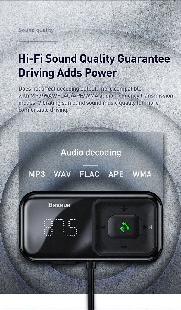 Bluetooth Transmetteur FM 4-en-1 kit Mains Libres Sans Fil, Enlèvement ou Envoi, Neuf