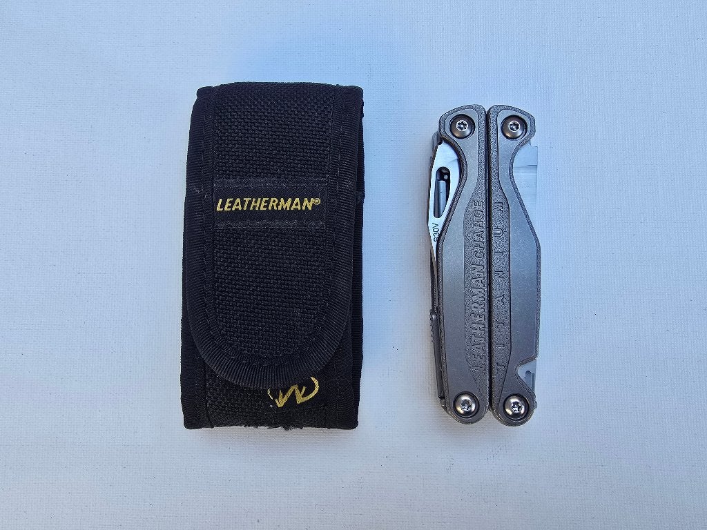 Leatherman Charge+ plus TTi - très bon état - etui, Enlèvement ou Envoi, Utilisé