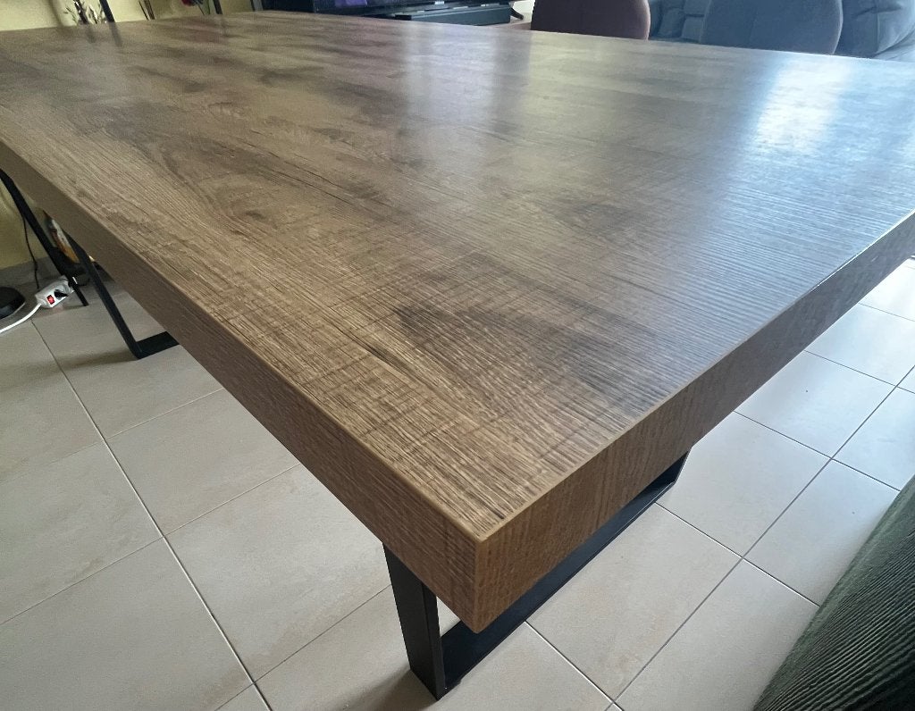 Eettafel (2mx1m), 50 tot 100 cm, Vijf personen of meer, 150 tot 200 cm, Rechthoekig