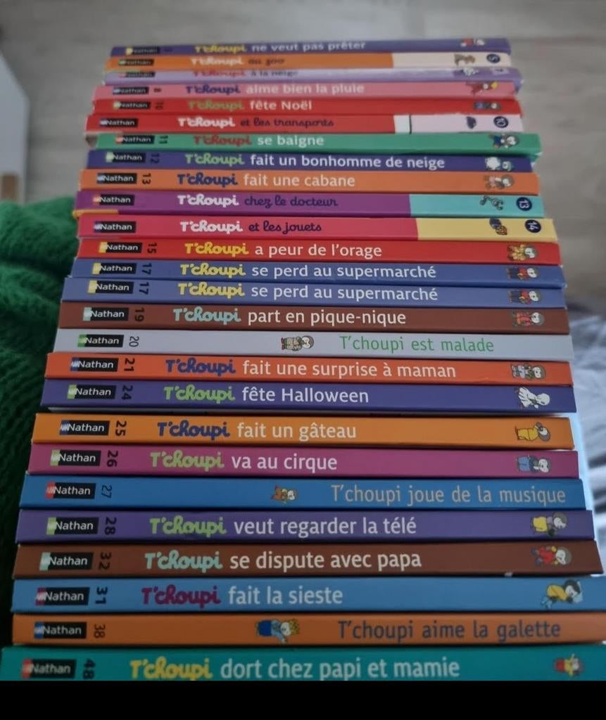 Livre Tchoupi, Boeken, Ophalen