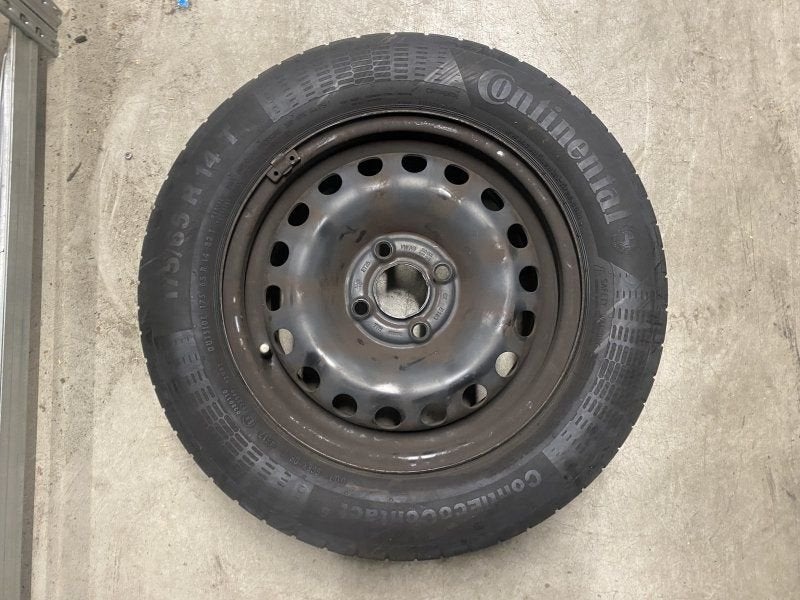 14 inch thuiskomer Volkswagen Up 4x100 57.1 175 65 14, Pneus et Jantes, 175 mm, -, Utilisé