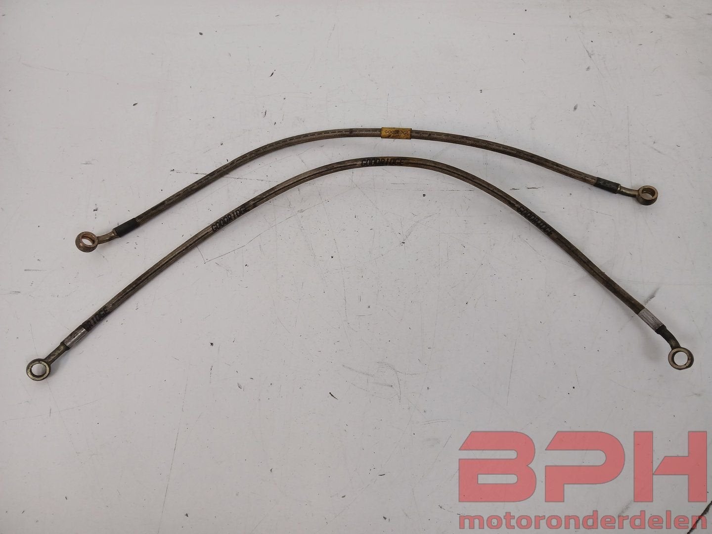 RVS remleidingen Suzuki GSX-R 600 750 1000 K1 K2 K3 2001 t/m, Motoren, Gebruikt, -, -, Ophalen of Verzenden