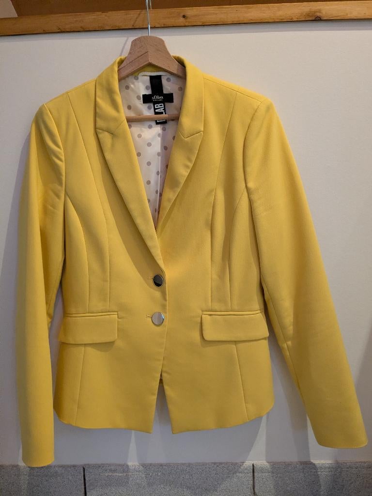 gele blazer, Kleding | Dames, Ophalen of Verzenden, Maat 38/40 (M)