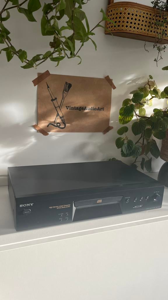 Sony CDP-XE270 CD-speler met 6 maand garantie, Ophalen, Zo goed als nieuw, Sony