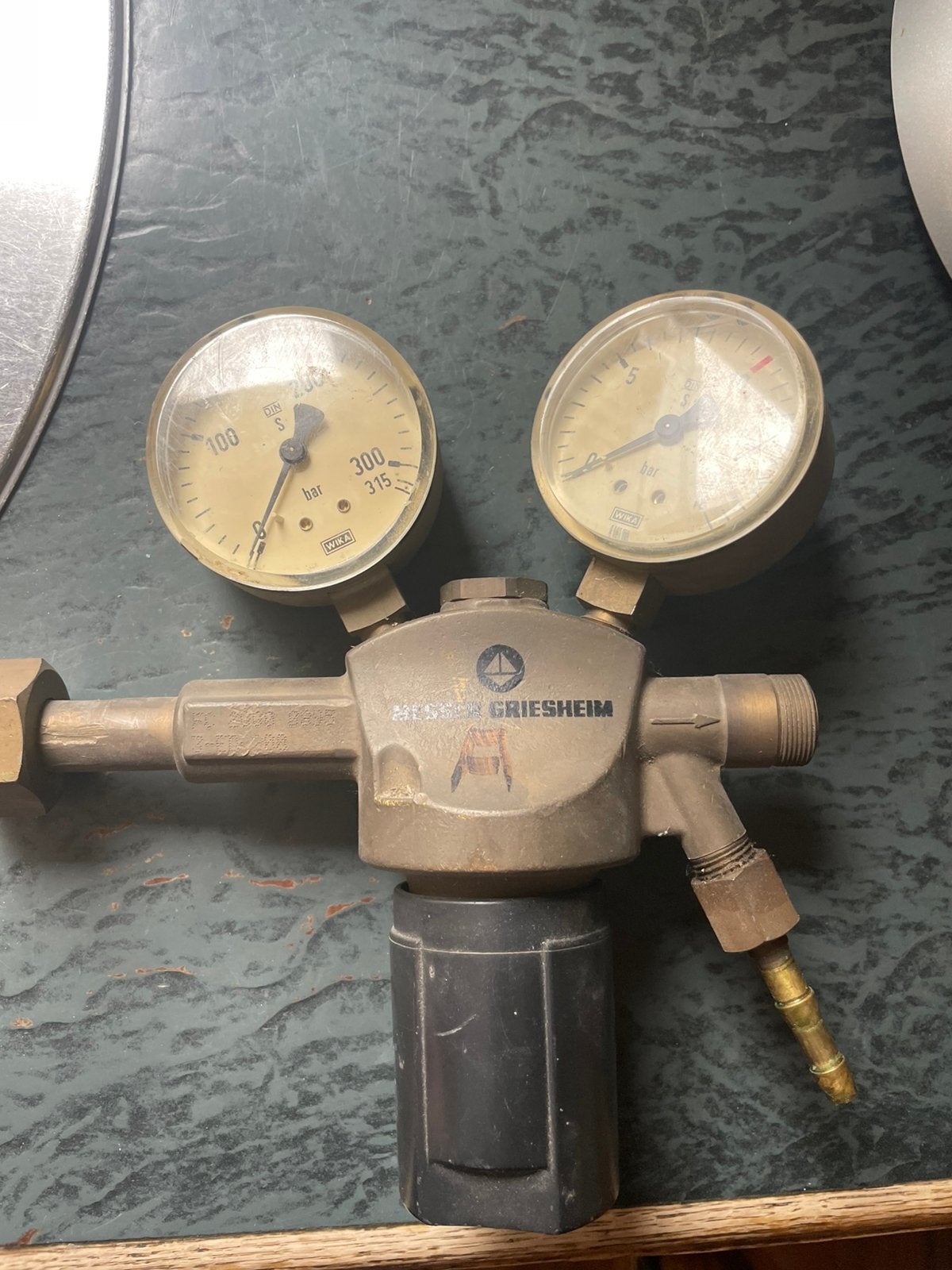 Drukmeter, Ophalen, Gebruikt