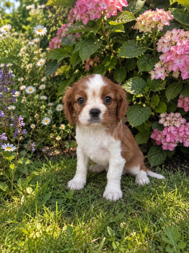 cavalier king charles spaniel reutje, Chien (mâle), Maladie de Carré (chiens), Belgique, Un chien