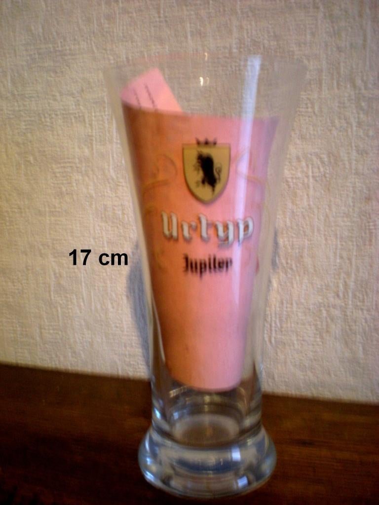 Jupiler Urtyp  Flûte 17 cm, Collections, Enlèvement ou Envoi, Comme neuf, Verre ou Verres, Jupiler