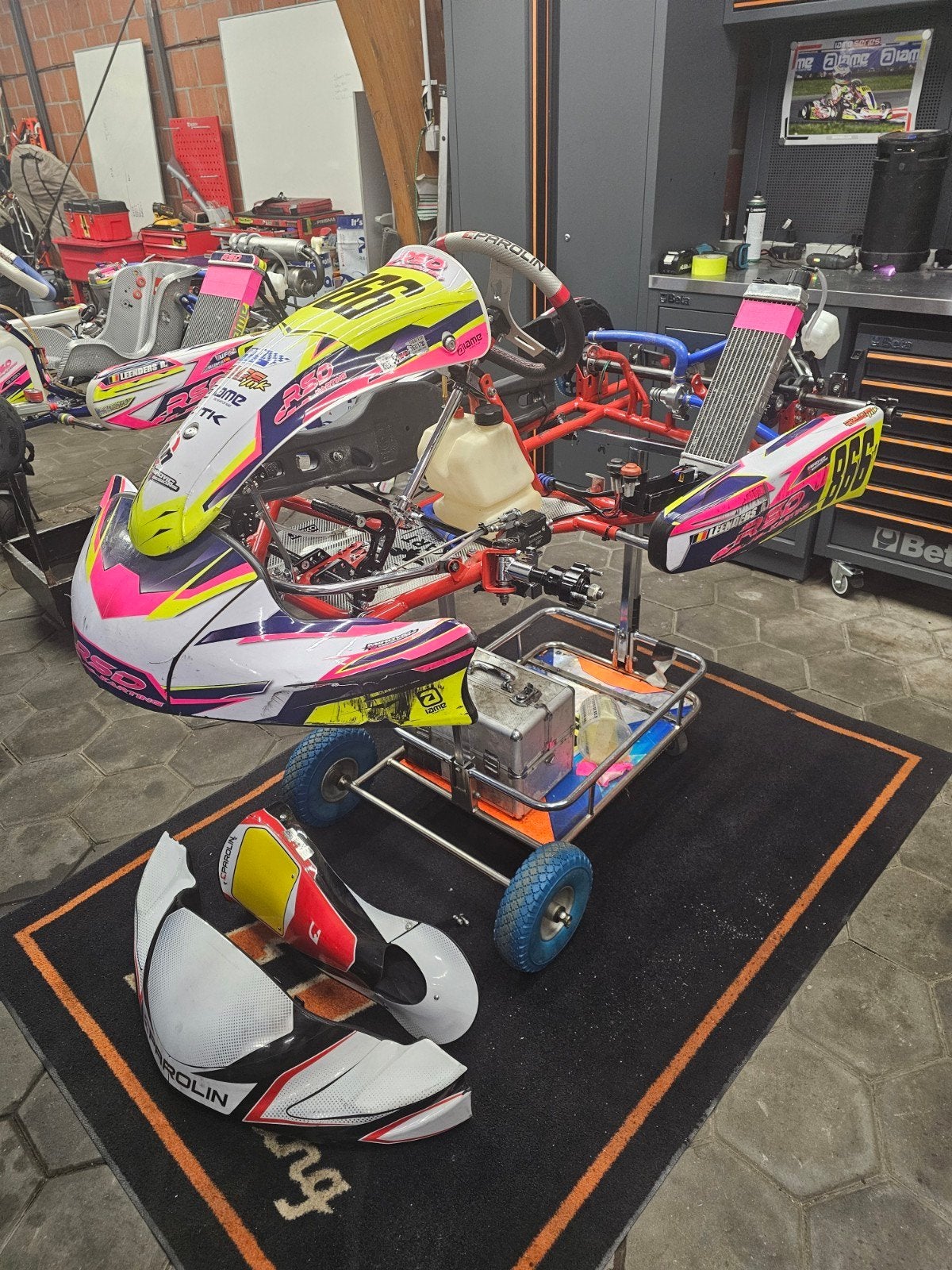 karting Mini Iame 60cc, Sports & Fitness, Enlèvement, Utilisé, Kart