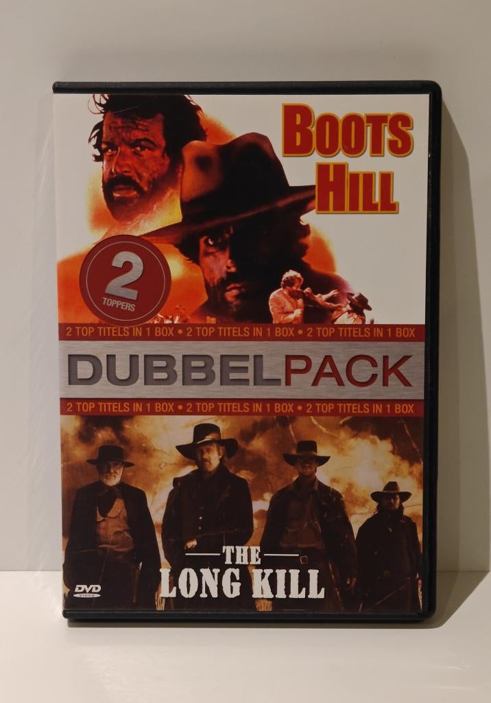 Boots Hill + The Long Kill DVD Dubbelpack 2 Westerns 1 Box, Alle leeftijden, Ophalen of Verzenden, Zo goed als nieuw