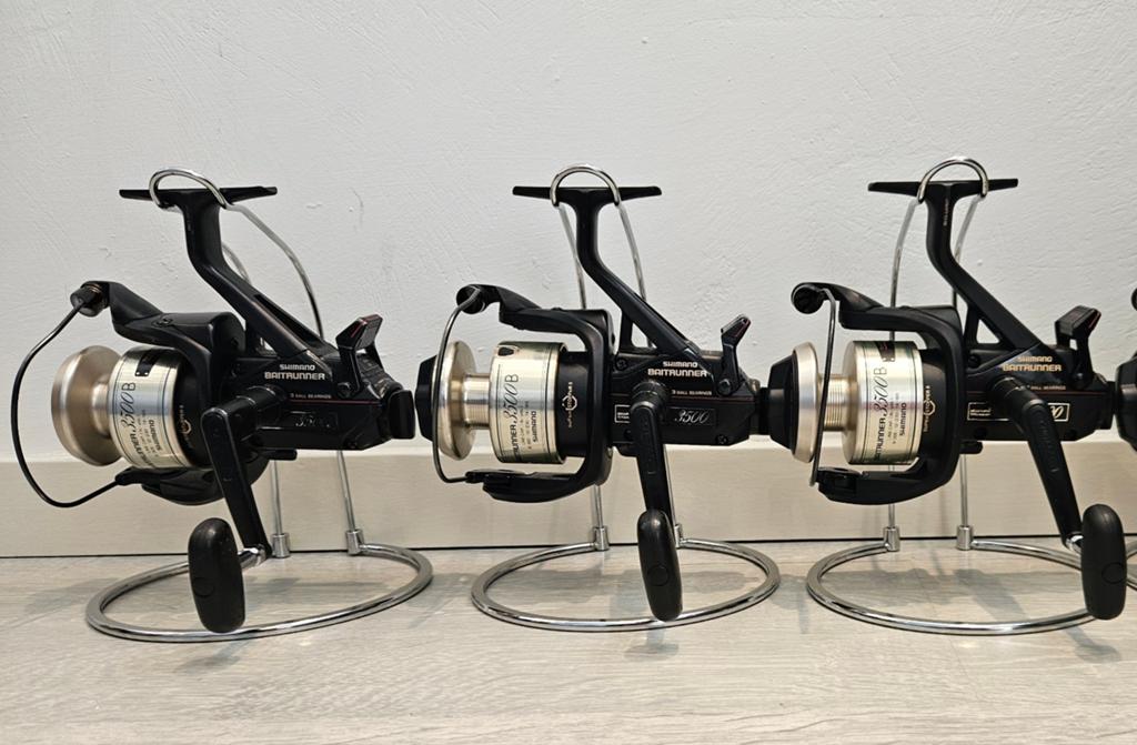3 Shimano 3500B, Watersport en Boten, Hengelsport | Karpervissen, Ophalen of Verzenden