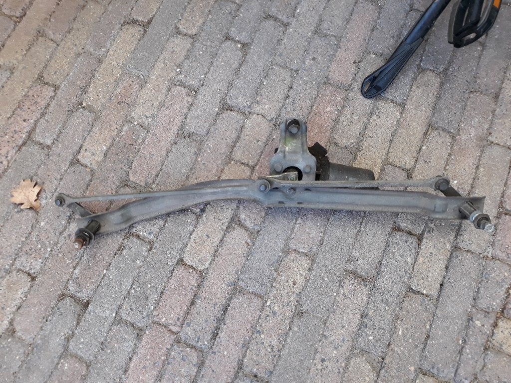 Ruitenwissermechaniek met motor VW Golf 2, Auto-onderdelen, Ruiten en Toebehoren, Ophalen of Verzenden, Gebruikt, Volkswagen