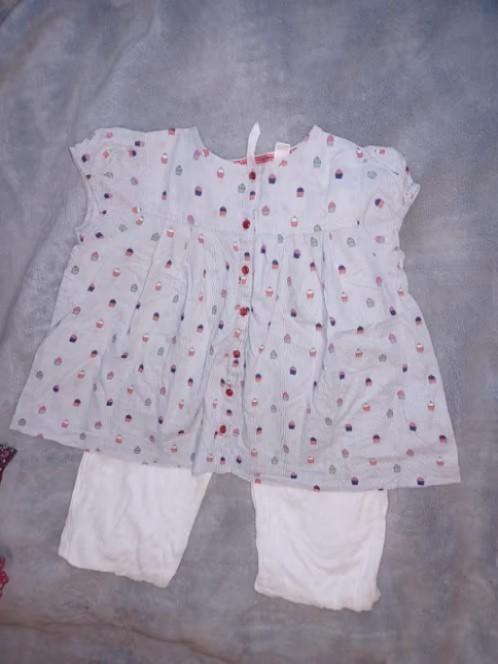 7pièces d'été pour 10euros pour la fille 8 ans, Kinderen en Baby's, Kinderkleding | Maat 128, Ophalen of Verzenden, Meisje