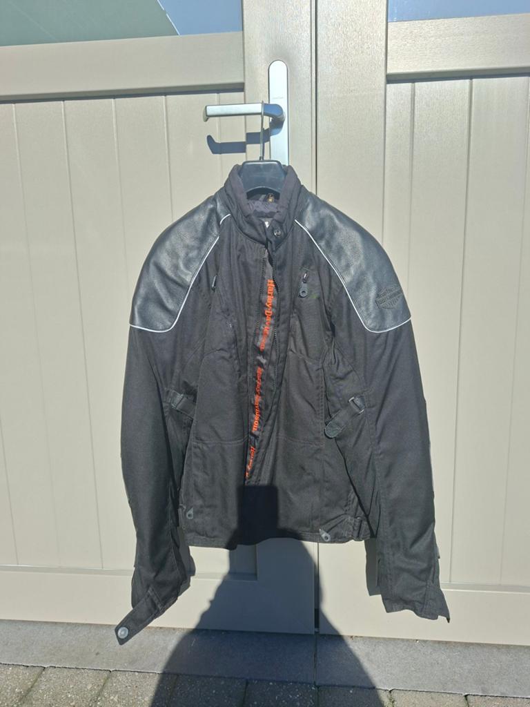 Motorjas dames Harley Davidson maat L, Motoren, Ophalen