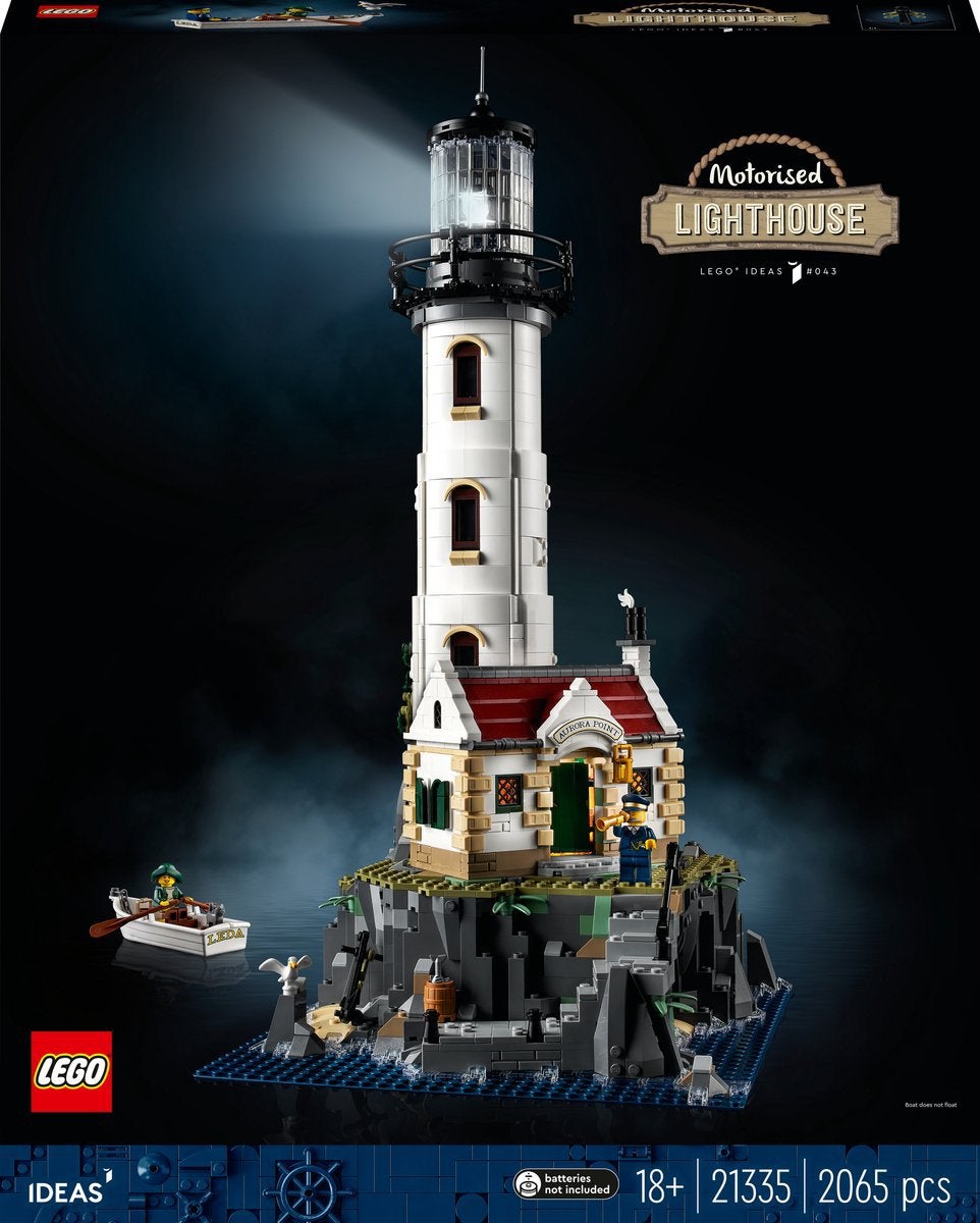 Lego Gemotoriseerde vuurtoren 21335, Ophalen, Lego, Nieuw, Ideas