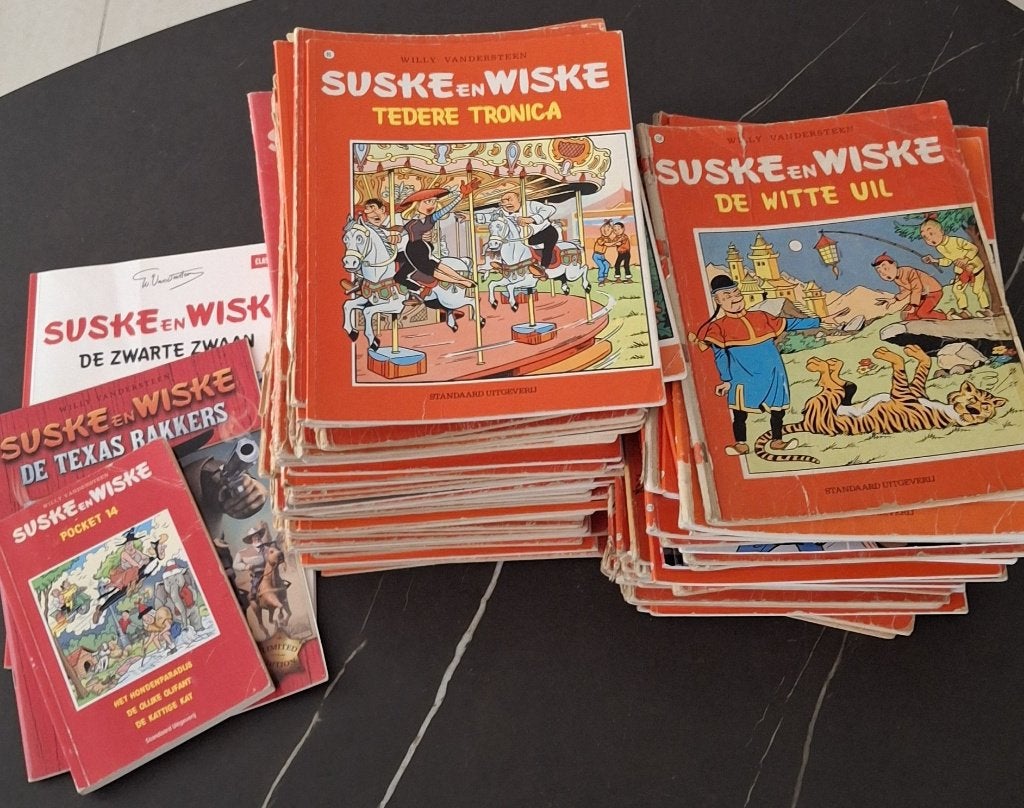 Suske en Wiske, Boeken, Meerdere stripboeken, Ophalen, Gelezen, Willy Vandersteen