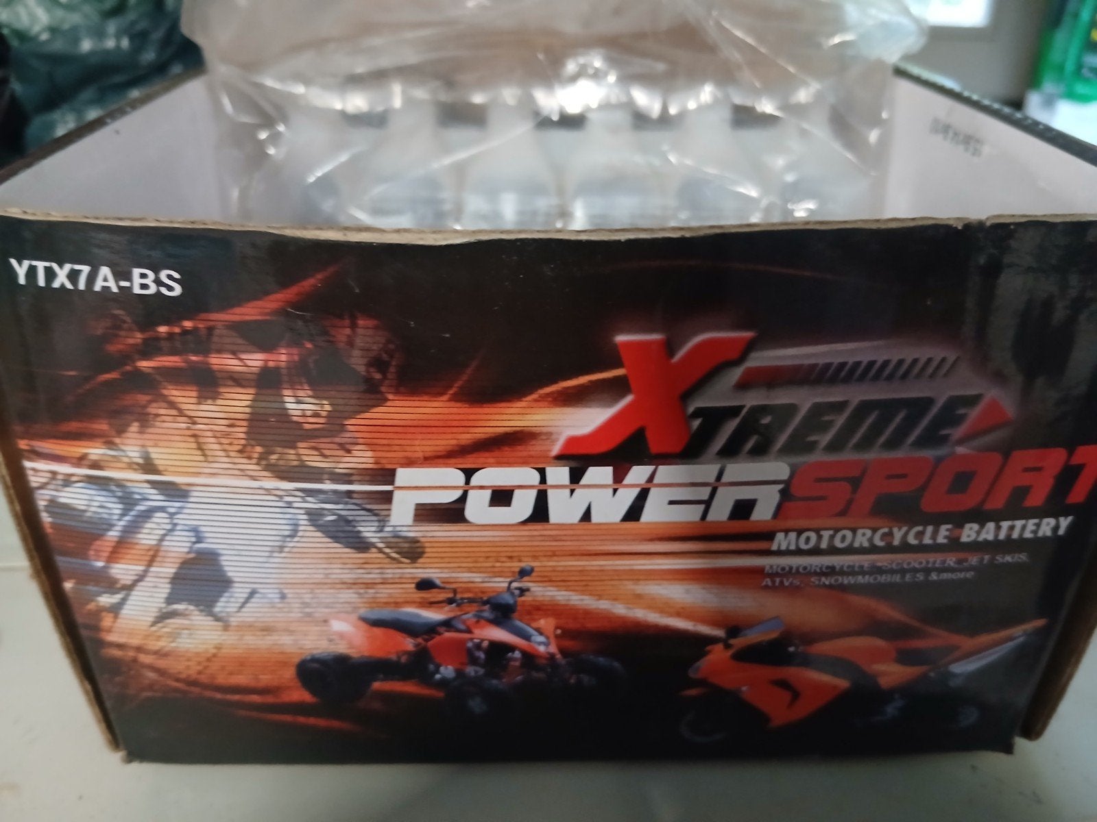 nieuwe  xtreme powersport baterij 12v 7amper goedkoop 30 eur, Fietsen en Brommers, Ophalen of Verzenden