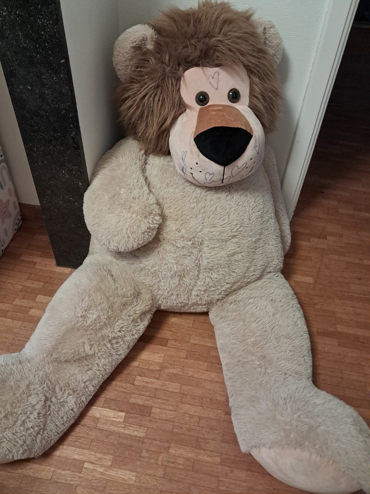 grote knuffel leeuw, Ophalen, Leeuw