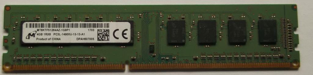 4 Gb DDR3L à 1866 Mhz, Computers en Software, RAM geheugen, DDR3, Ophalen of Verzenden, Desktop, 4 GB