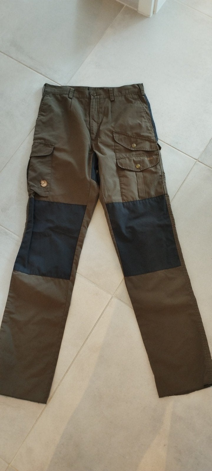 Fjallraven G-1000 broek, Ophalen