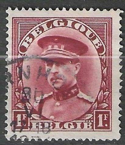 Belgique 1931 - Yvert/OBP 317 - Albert Ier avec épi -  (ST), Envoi, Affranchi, Oblitéré, Maison royale