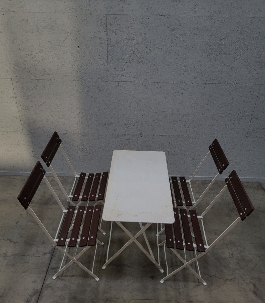 bistro tafel met stoelen, Antiek en Kunst, Ophalen
