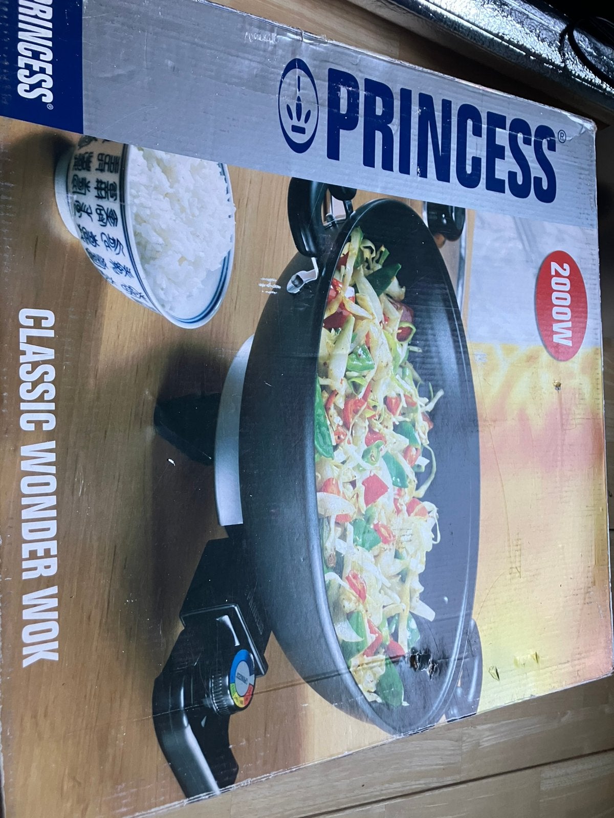 Elektrische wok, Huis en Inrichting, Ophalen, Zo goed als nieuw, Wok