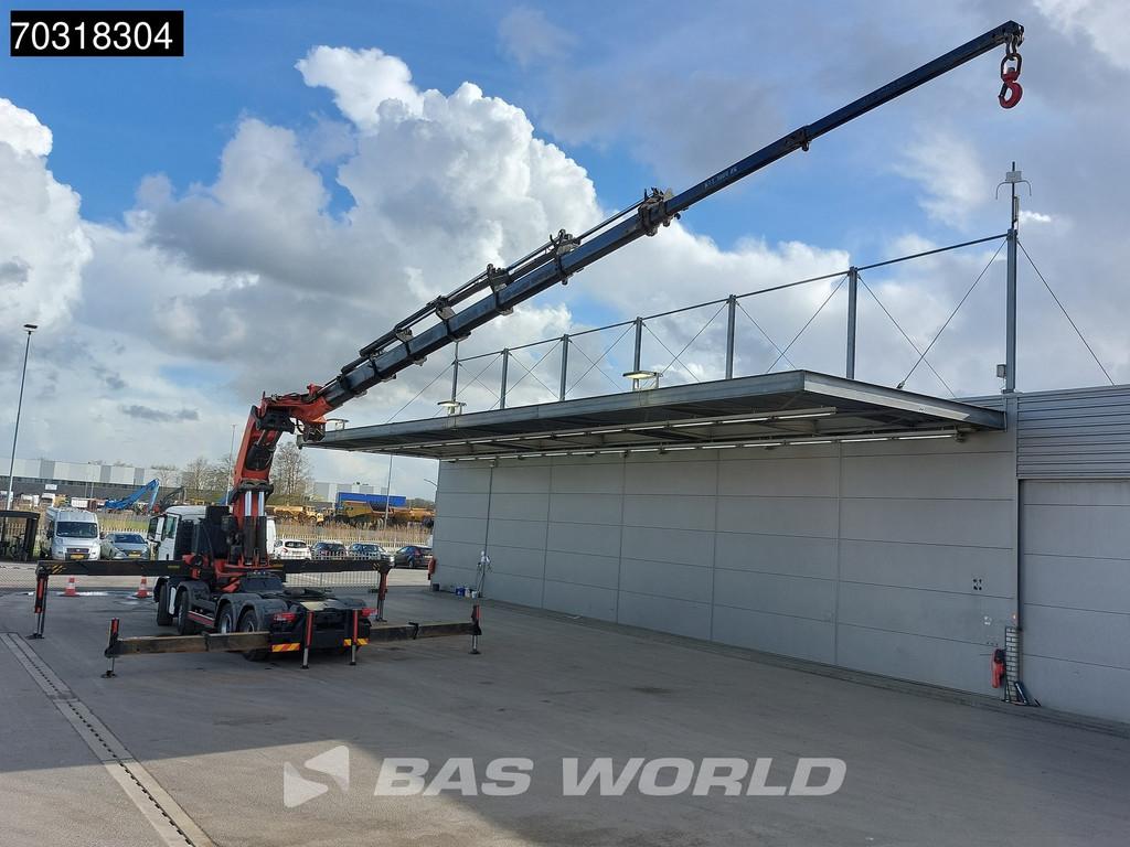 MAN TGS TGS 41.480 8X4 Tractorhead Palfinger PK150002 Crane, Automaat, Stof, Radio, MAN