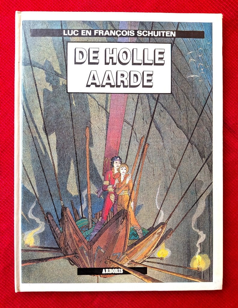 Strip Schuiten – De holle aarde (BS12), Eén stripboek, Ophalen of Verzenden, Gelezen