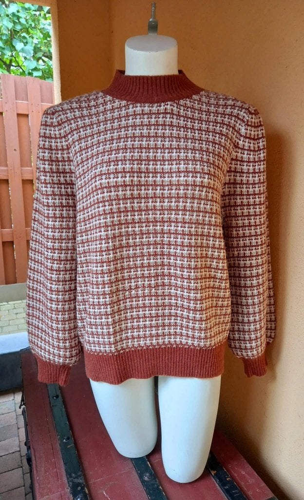 Bel&Bo - Gebreide damestrui - Maat: XL, Bruin, Ophalen of Verzenden, Zo goed als nieuw, Maat 46/48 (XL) of groter
