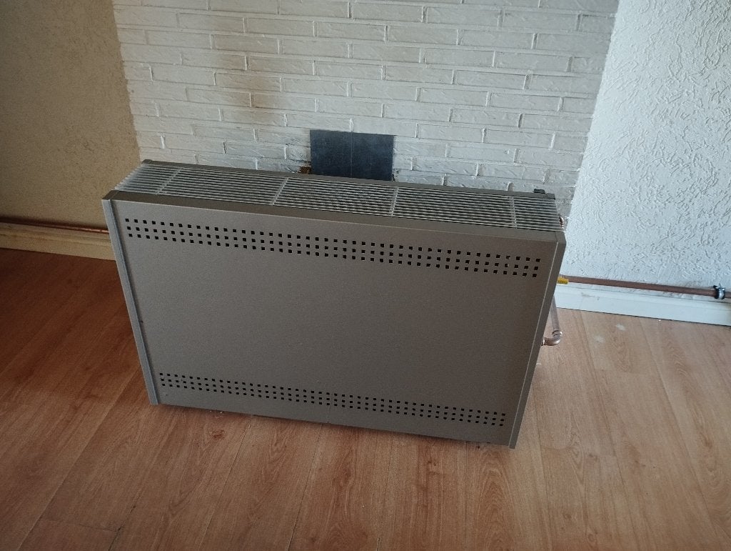 Gaskachel Well Straler P80L, Huis en Inrichting, Ophalen, Gas, Zo goed als nieuw, Vrijstaand