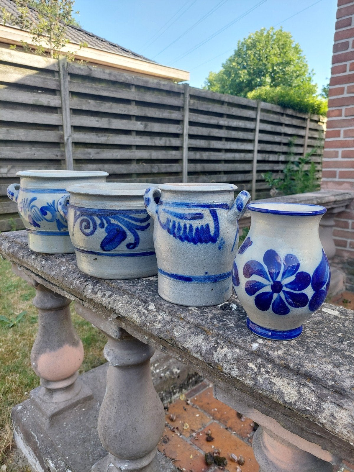 Aardewerk Bewaarpotten Brocant, Ophalen