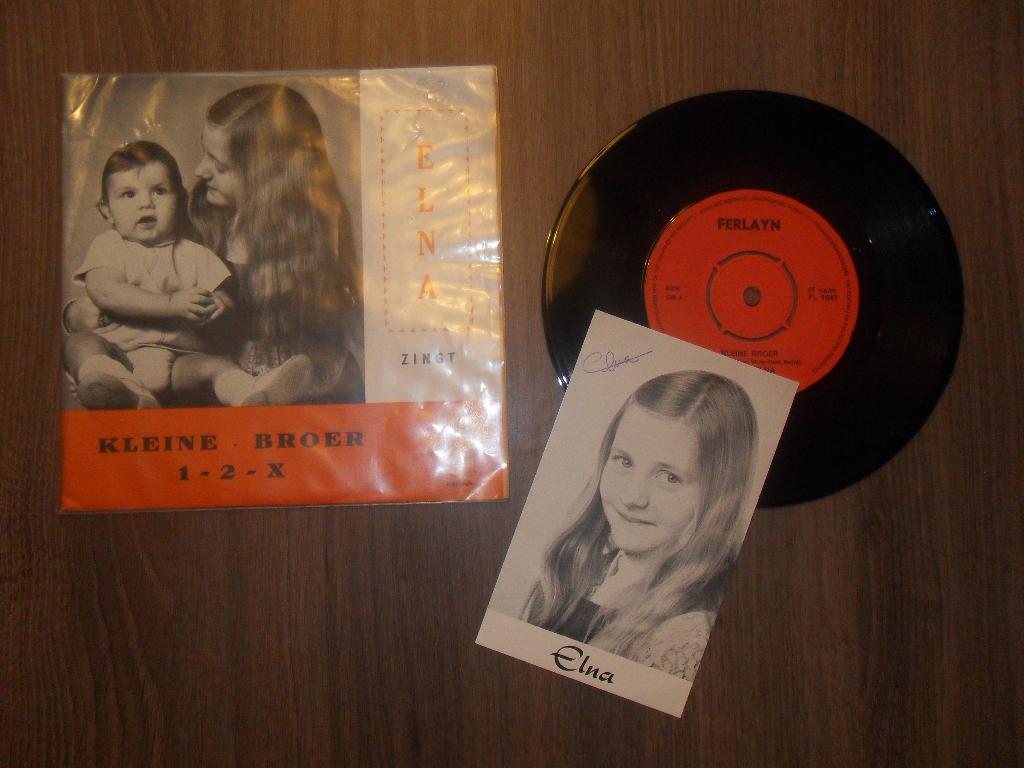 Elna - Kleine broer, Cd's en Dvd's, Vinyl | Nederlandstalig, Ophalen of Verzenden, Gebruikt, 7 inch, Levenslied of Smartlap