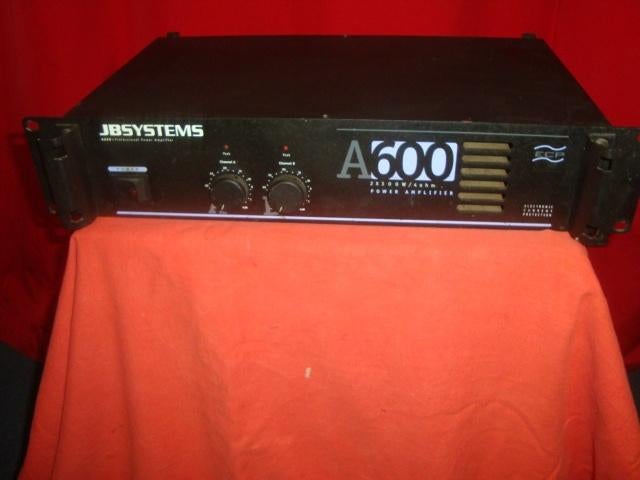 Gebruikt: JB Systems A600 PA versterker, 20250373, Ophalen of Verzenden, Gebruikt