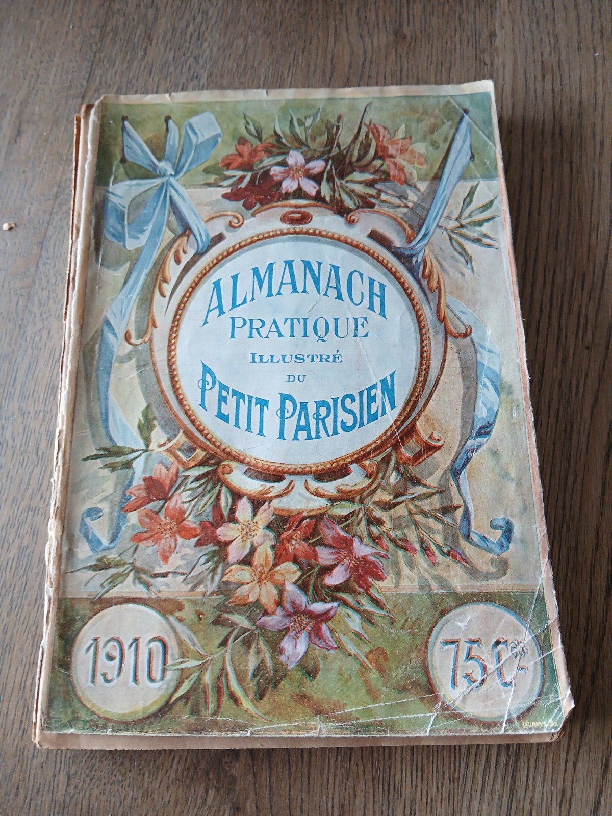 3 oude almanakken 1910-1929-1933, Ophalen
