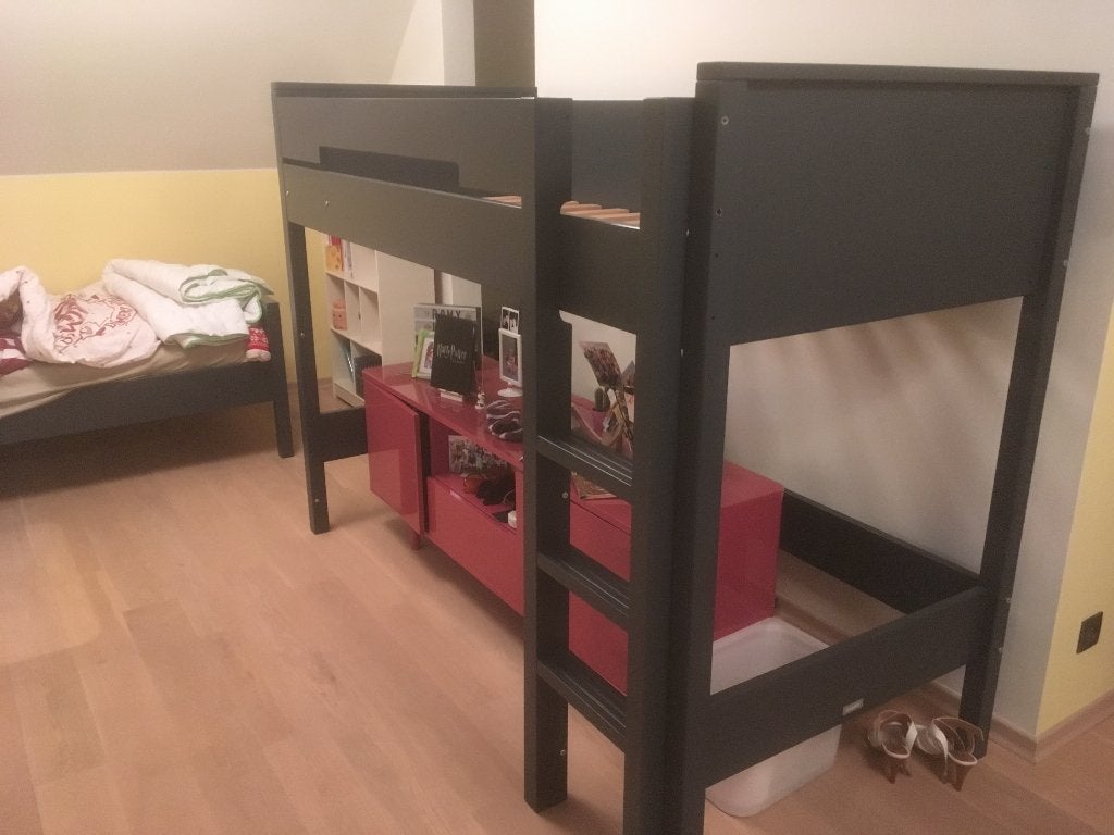 Chambre d'enfant Bopita à 2 lits (1 superposé + 1 simple), Enlèvement, Utilisé