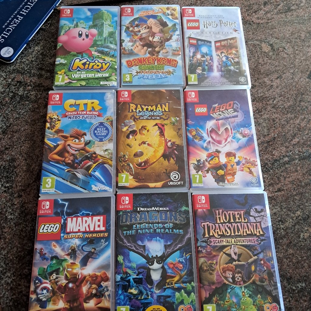 Switch games, Enlèvement, Comme neuf