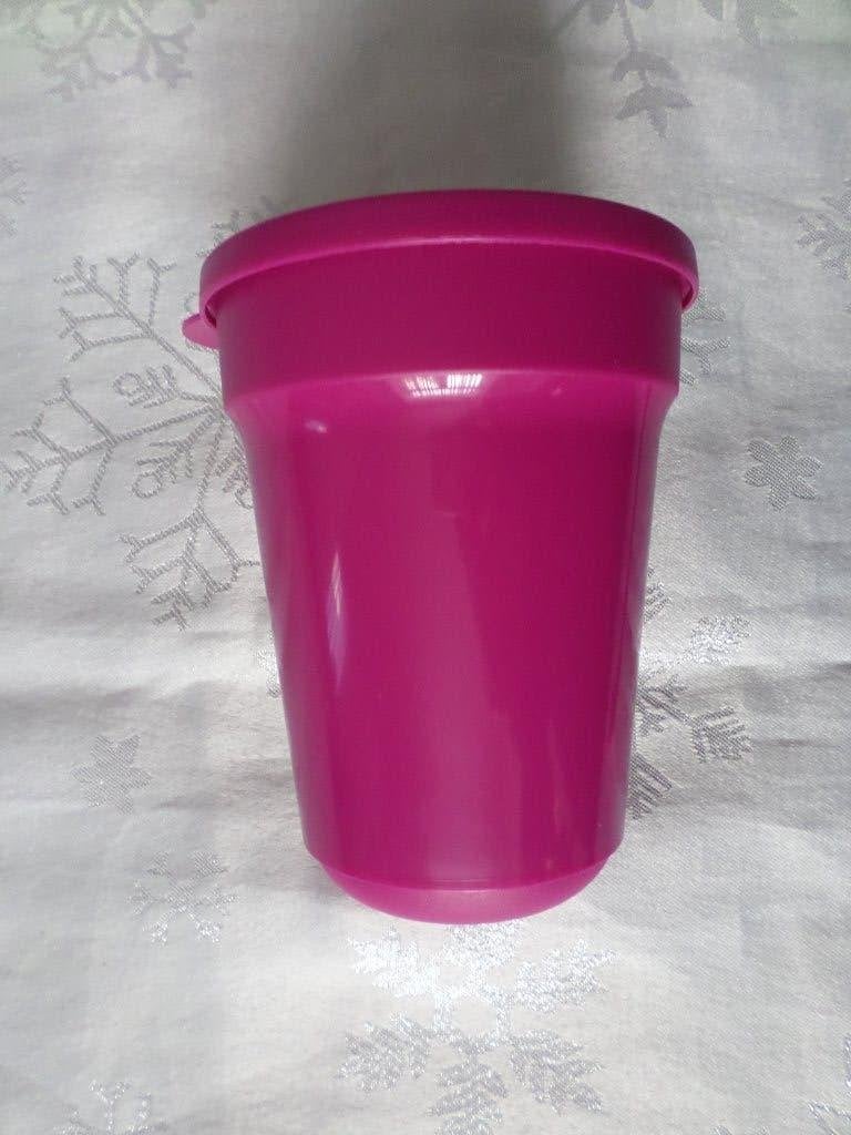 Tupperware Aloha gobelet couvercle rose mauve neuf 470mL, Enlèvement ou Envoi, Violet, Hermétique, Neuf