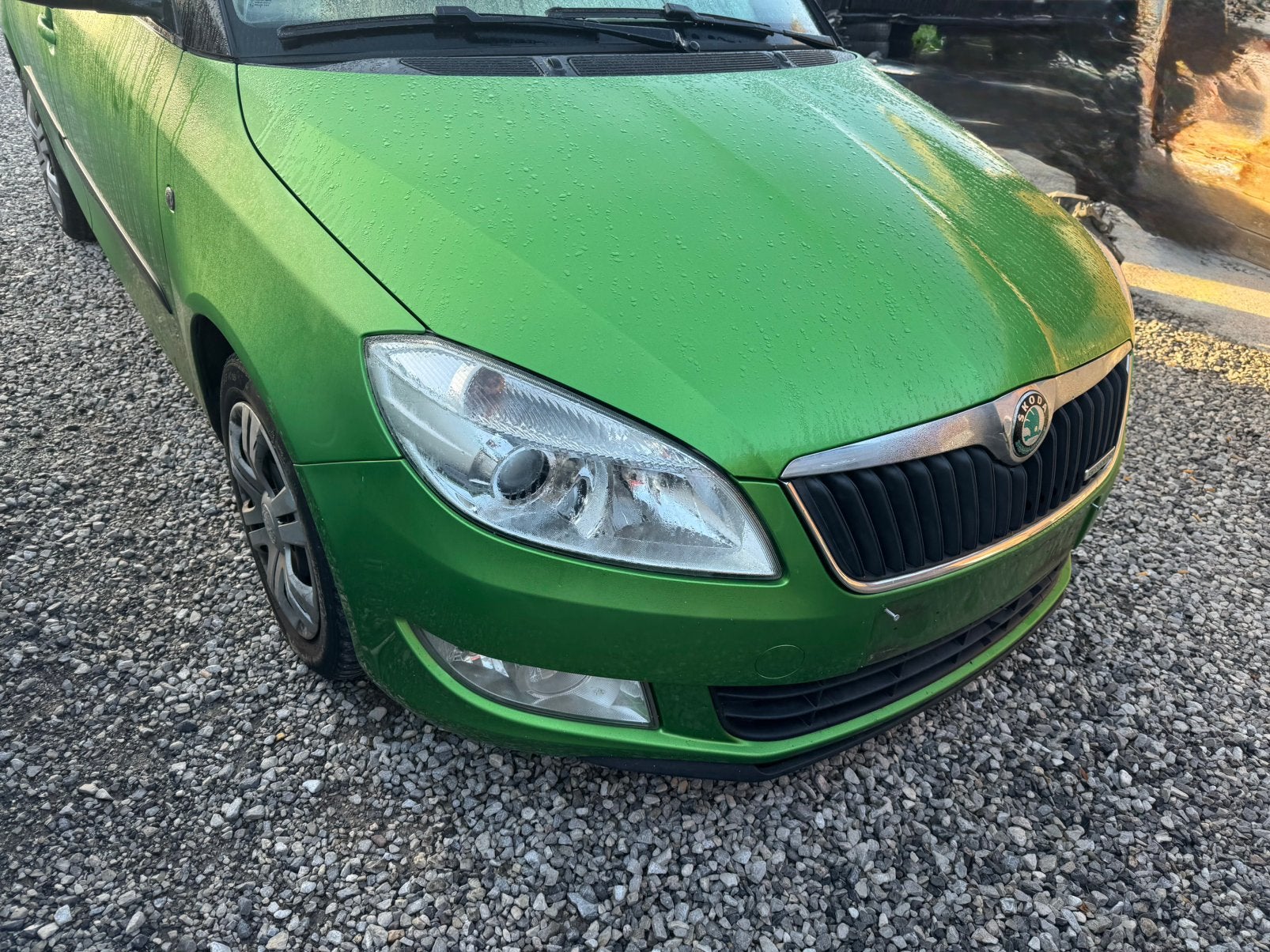 Skoda Fabia, Auto's, Bedrijf, Grijs, Te koop, Fabia