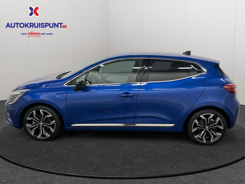 Renault Clio 1.6E-Tech Hybrid Techno AUT. GPS Camera Verw.z, Auto's, Renault, Automaat, Blauw, https://public.car-pass.be/vhr/ba8f56c7-3901-4d4f-8ca1-7e52d2b424ab