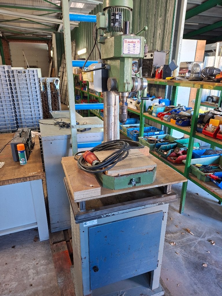 kolomboormachine tb audax 15 met rollerbaan, Doe-het-zelf en Bouw, Gereedschap | Boormachines, Ophalen, Gebruikt, Kolomboormachine