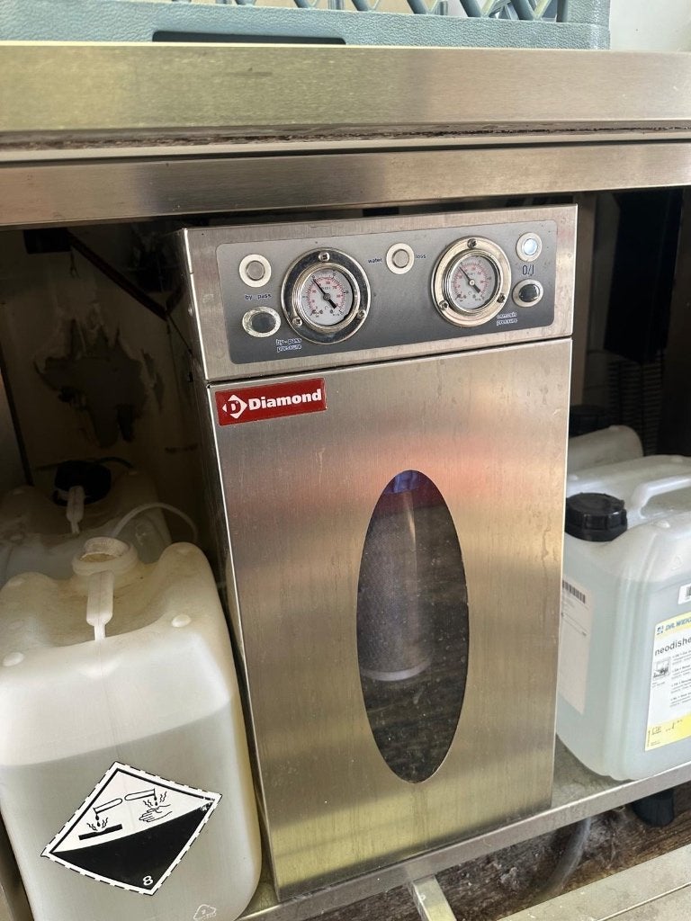Osmose machine, Ophalen, Zo goed als nieuw